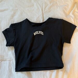 Darc Sport SHE Workout Crop Top Black Size S